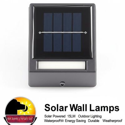 좋은 가격 Toggle Switch ON OFF Solar Wall Lamps Solar Powered 15LM Outdoor Lighting Waterproof Energy Saving Durable Weatherproof 온라인으로