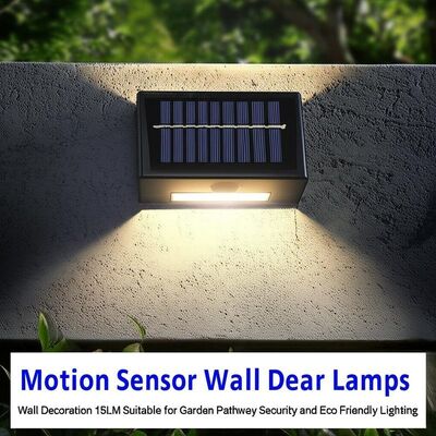 좋은 가격 Motion Sensor Solar Wall Lamps Outdoor Wall Decoration 15LM Suitable for Garden Pathway Security and Eco Friendly Lighting 온라인으로