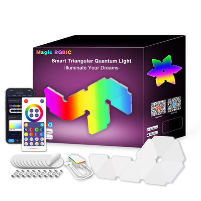 좋은 가격 RoHS RGB 벽등 5V 10W LED 삼각형 벽등 지능형 색상 제어 온라인으로