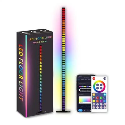 좋은 가격 ABS PC LED 변색 바닥 램프 전력 10W FCC 인증 온라인으로