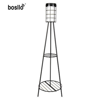 좋은 가격 Retro Solar Lantern with Plant Stand and USB Rechargeable Energy Saving Floor Lights 온라인으로